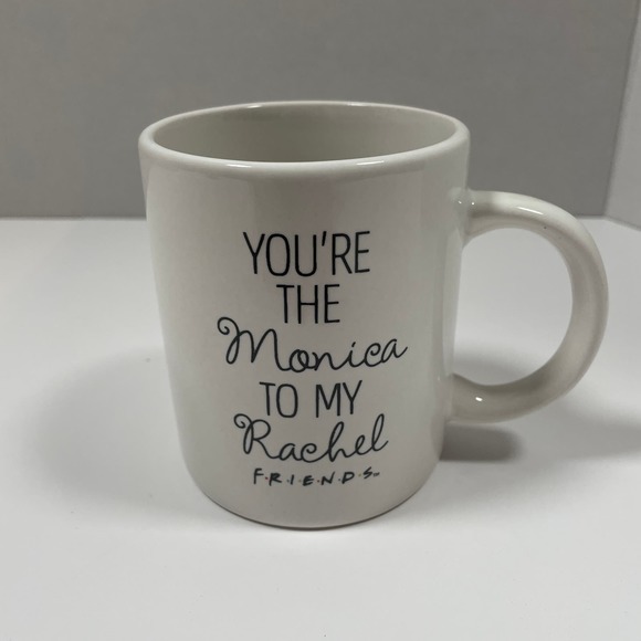 NWOT Monica Rachel Friends Mug Chandler Joey Ross Stoneware - Picture 1 of 5